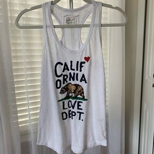 Reflex White California Tank Small